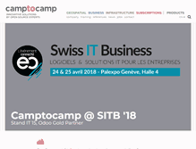 Tablet Screenshot of camptocamp.com